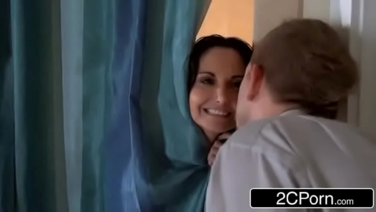 sneaky giant tits milf fucking her lover in the shower