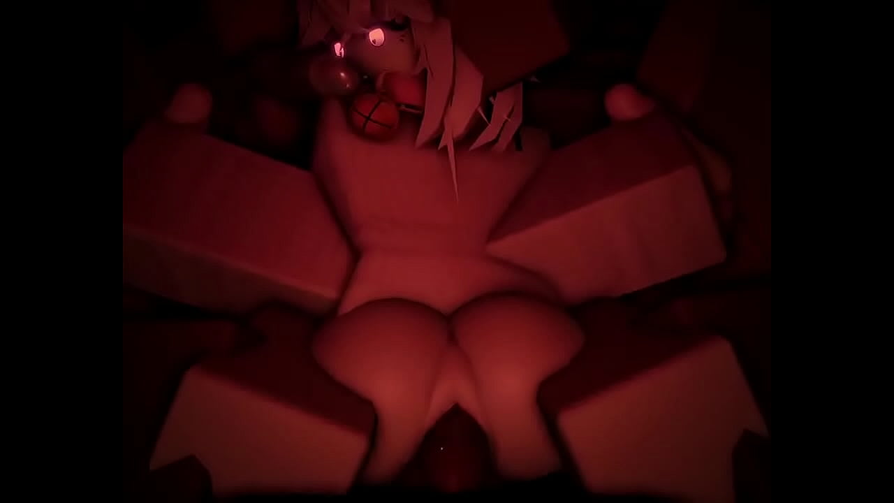 POV Gangbang and fuck from behind (Roblox Animation)