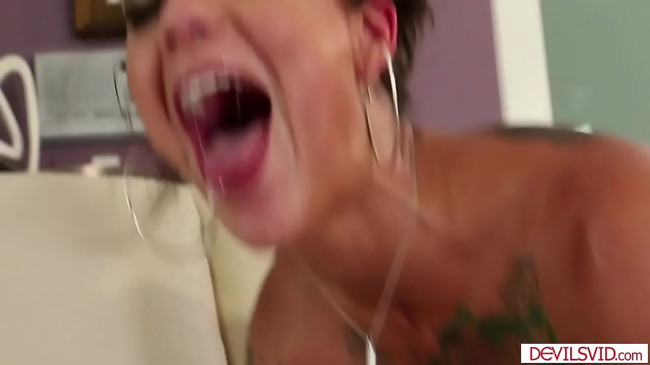 A big tits babe squirting then banged hard by a big cock