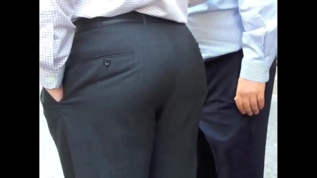 Nice ass in suit pants
