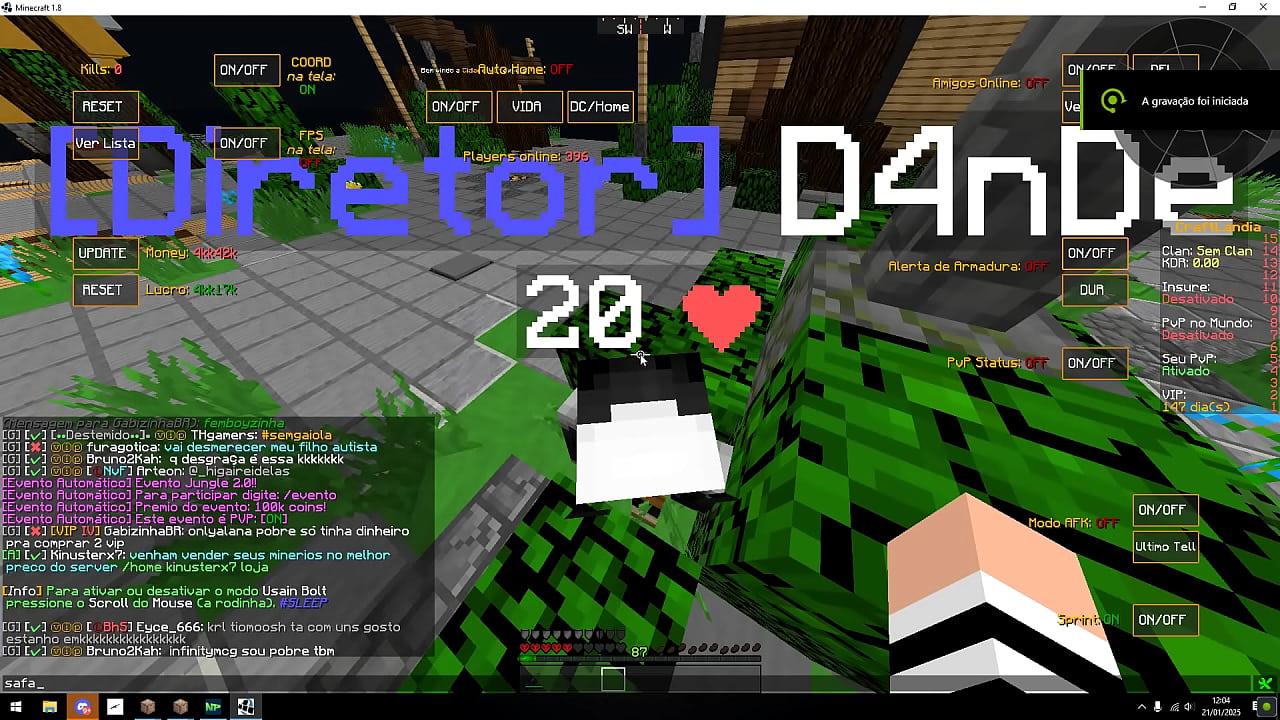 D4nde mamando legal warp vip