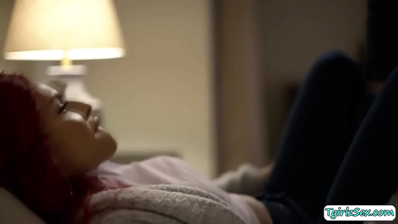 Trans stepmom taste her stepsons cock