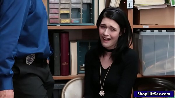 Ivy Aura gives a blowjob and then gets her pussy pounded by nasty LP officer to be acquited to the crime she did