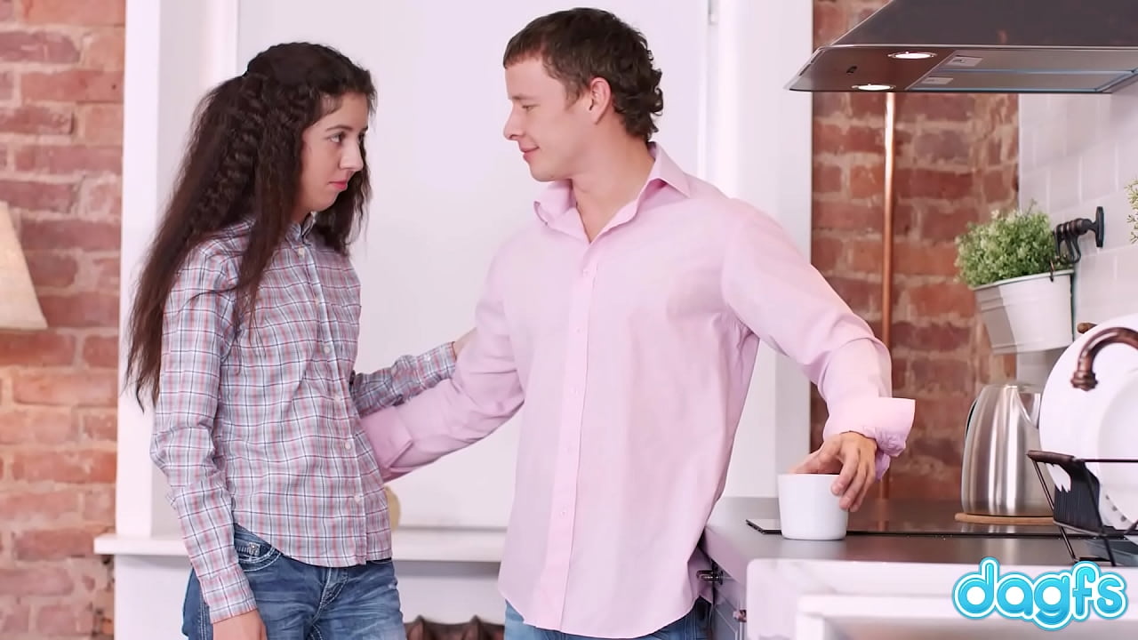 DAGFS - Wavy Haired Katty West Has Her First Sex Experience