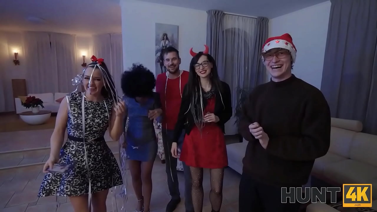 Sexy Santa. Hot sex with Selva Lapiedra