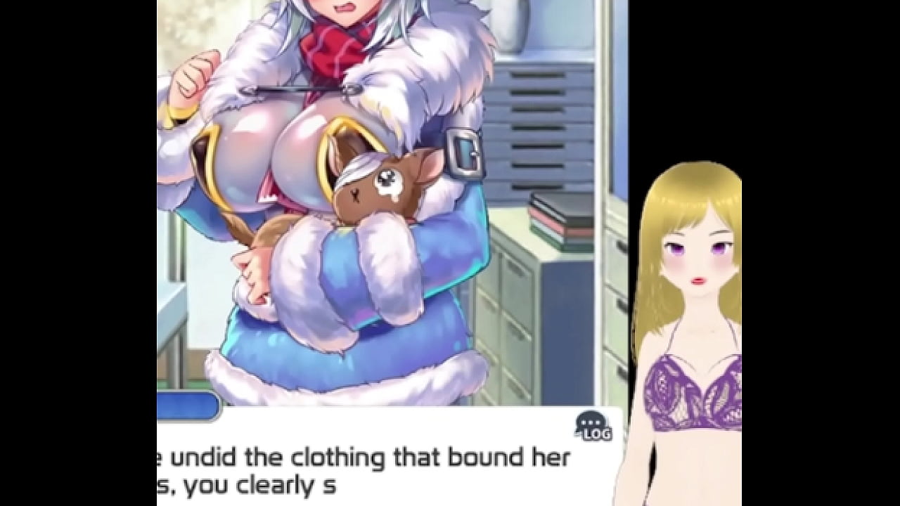 Anime girl getting her big tits fondled and lactating