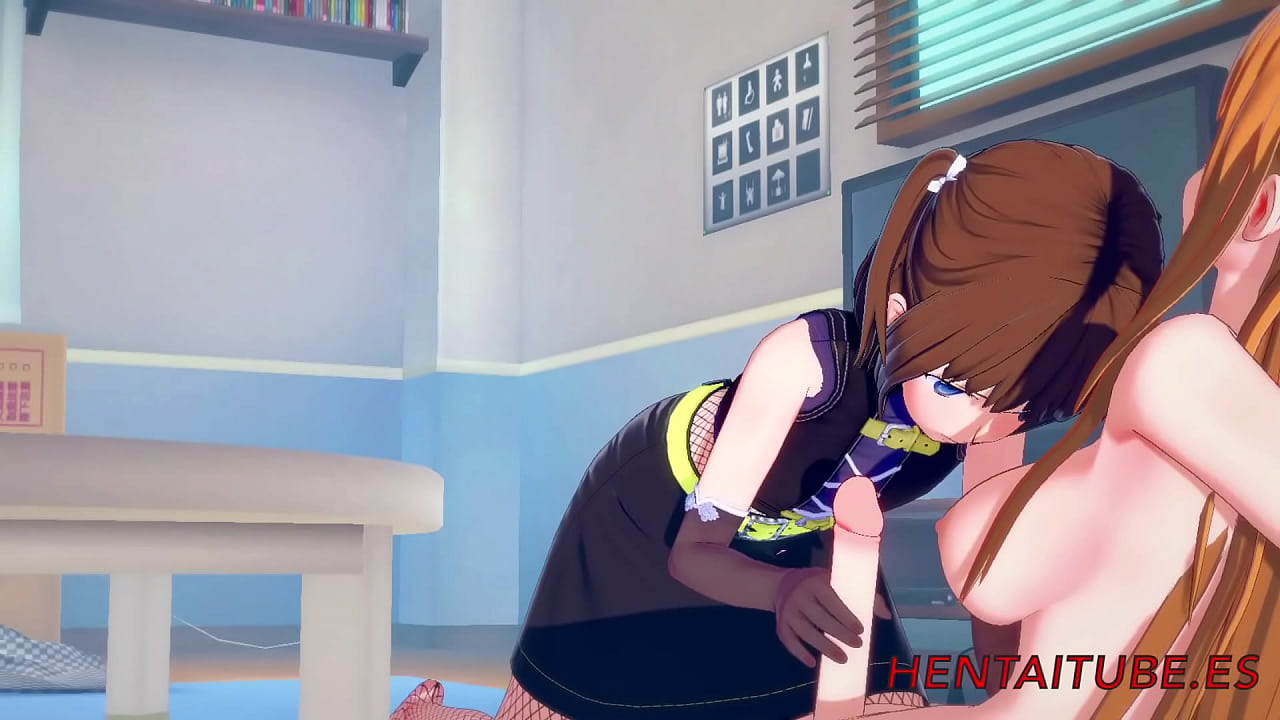 SAO Hentai Futanari - Asuna Futanari & Ronye Hard Sex 1/2