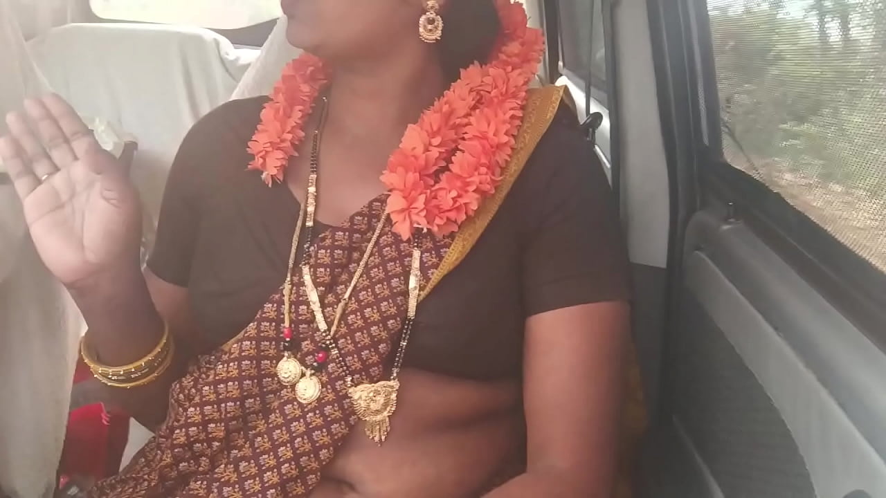 Stepmom and stepson long drive for fucking. Car dirty talks. Telugu adio.