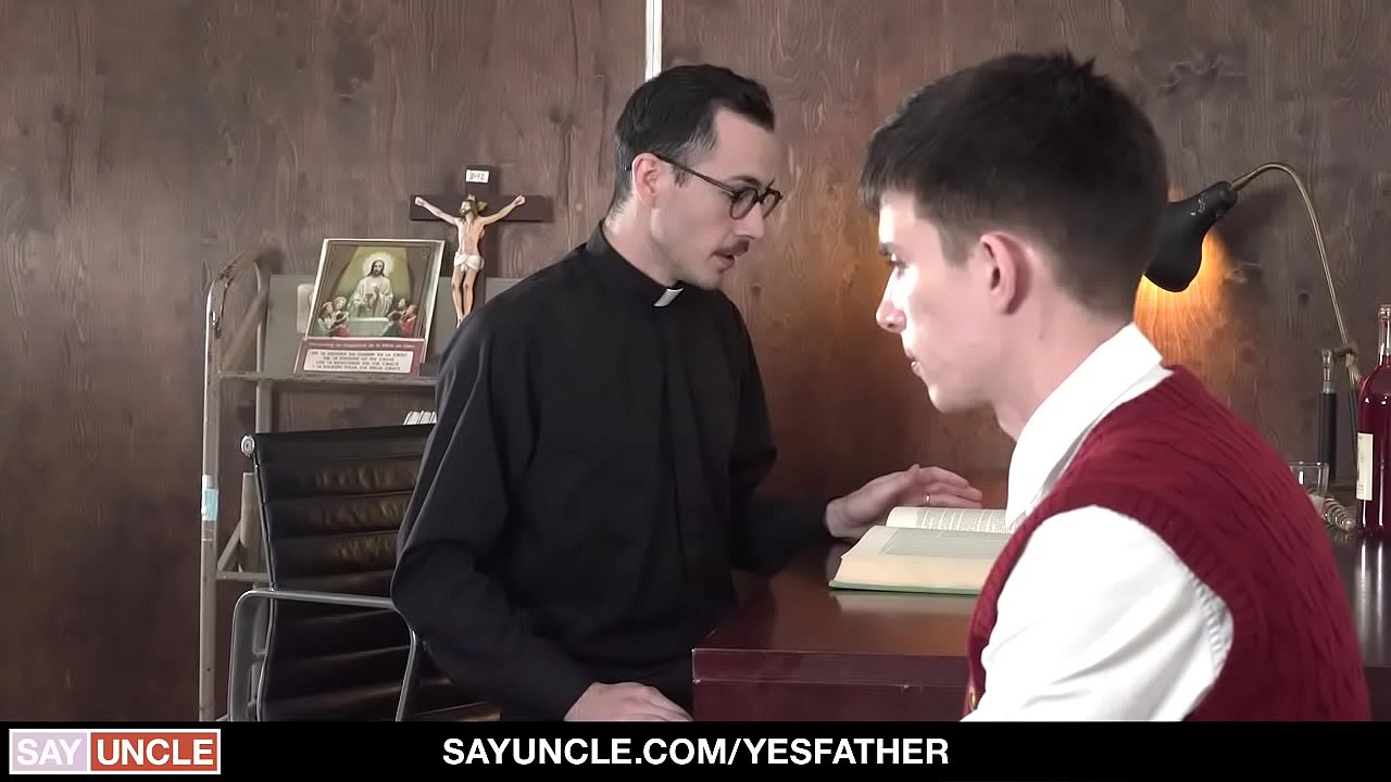- Huge Cock Priest Dominates Catholic Boy
