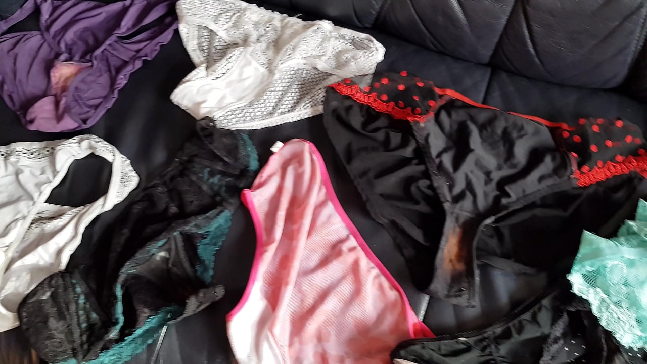 Cum on my Bbw wife panties Part 2