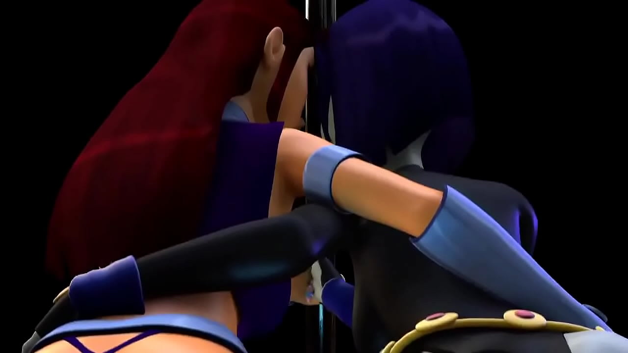 Starfire & Raven Twerking