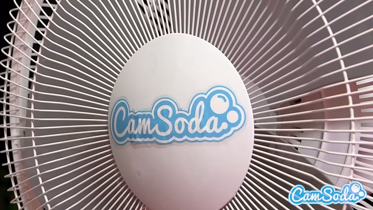 Lena Paul Masturbating with a Fan