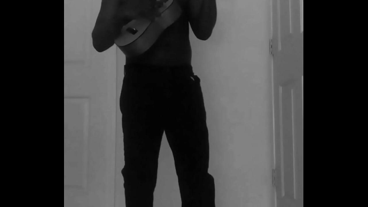 Perfecting the mermaid remix to a parody song I made called they go both wayz for free in black and white