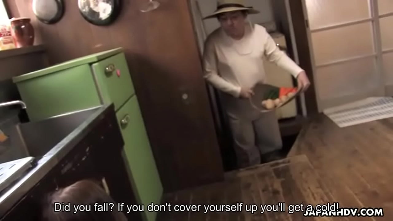 Masturbation with a carrot before her