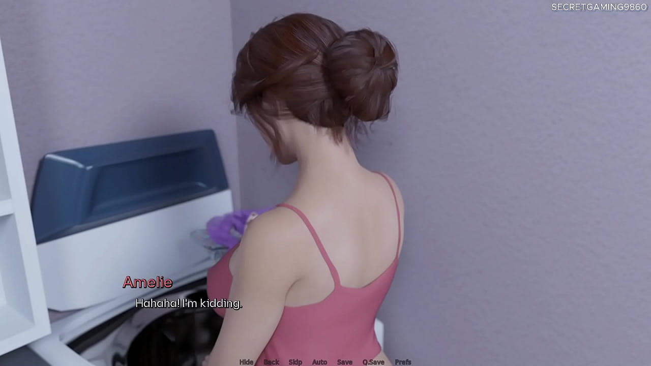 Heart Problems 13 By Xenorav - OMG His Big Ass Stepmom looks so HOT while doing Laundry! He Seduces and Kisses Hot Big Ass Mature Woman