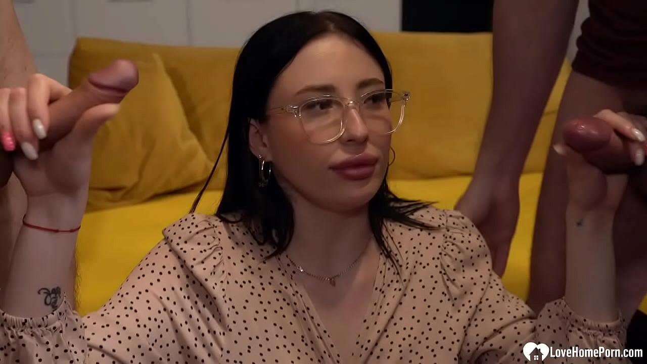 Me and my friend fucked this hot brunette hard