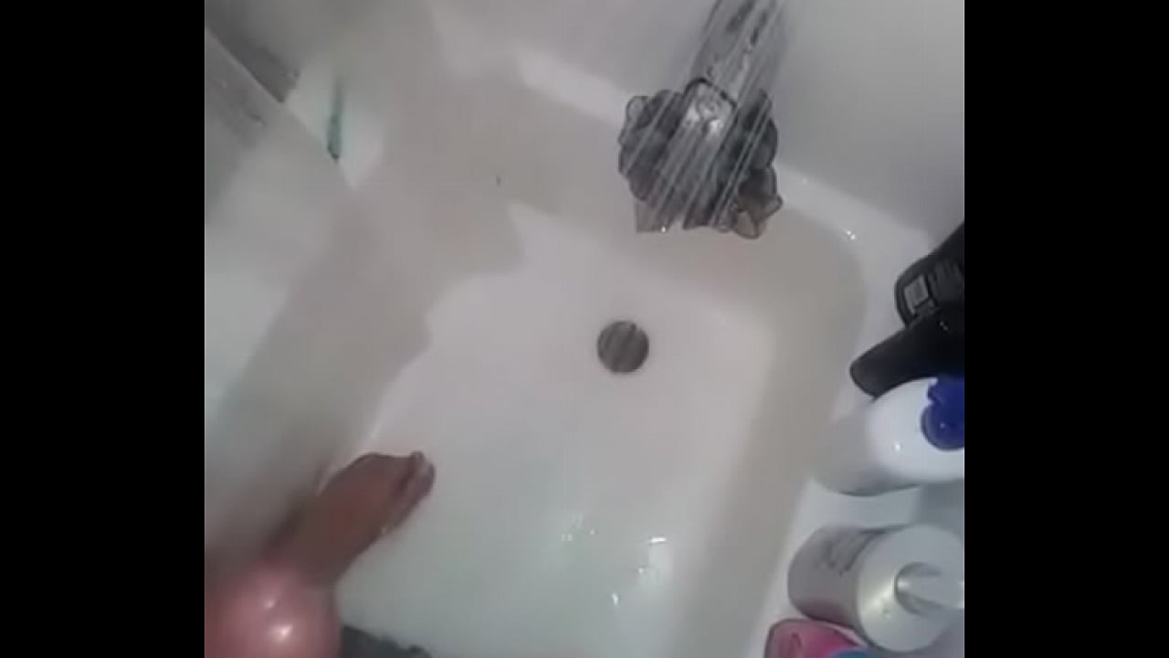 Shower masturbation