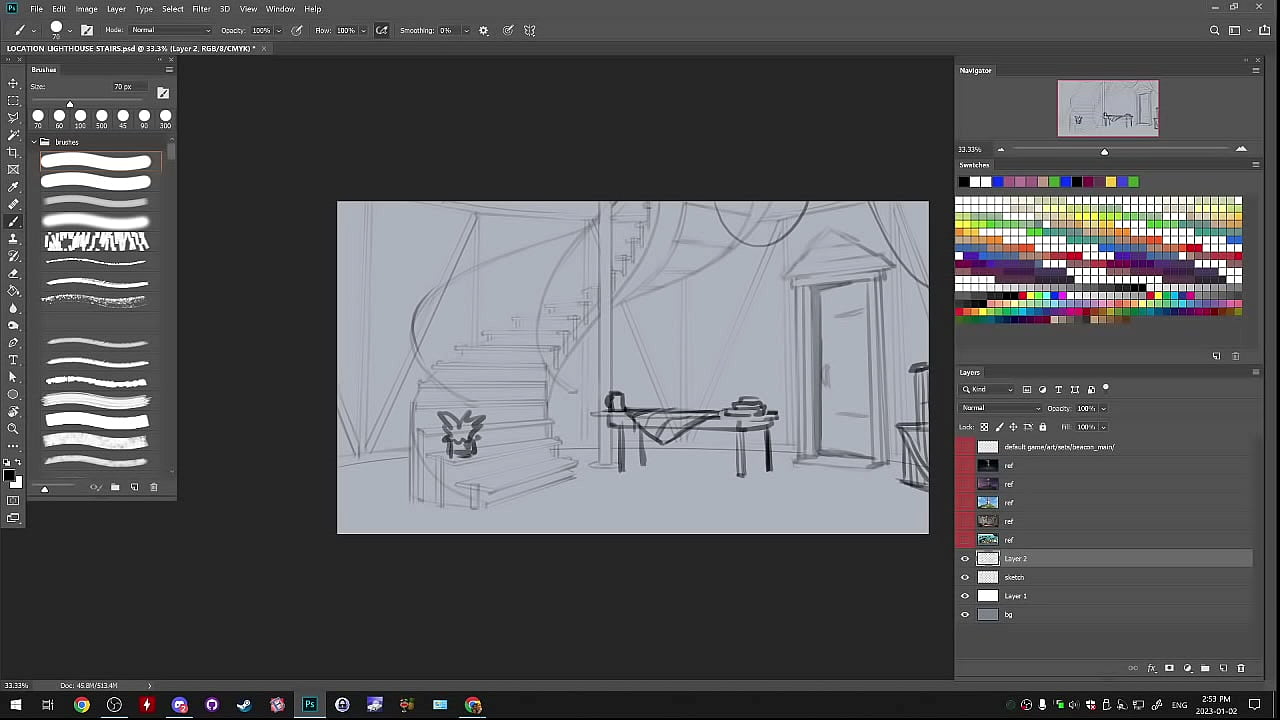 STS broadcast by DC on Picarto dated January Second 2023