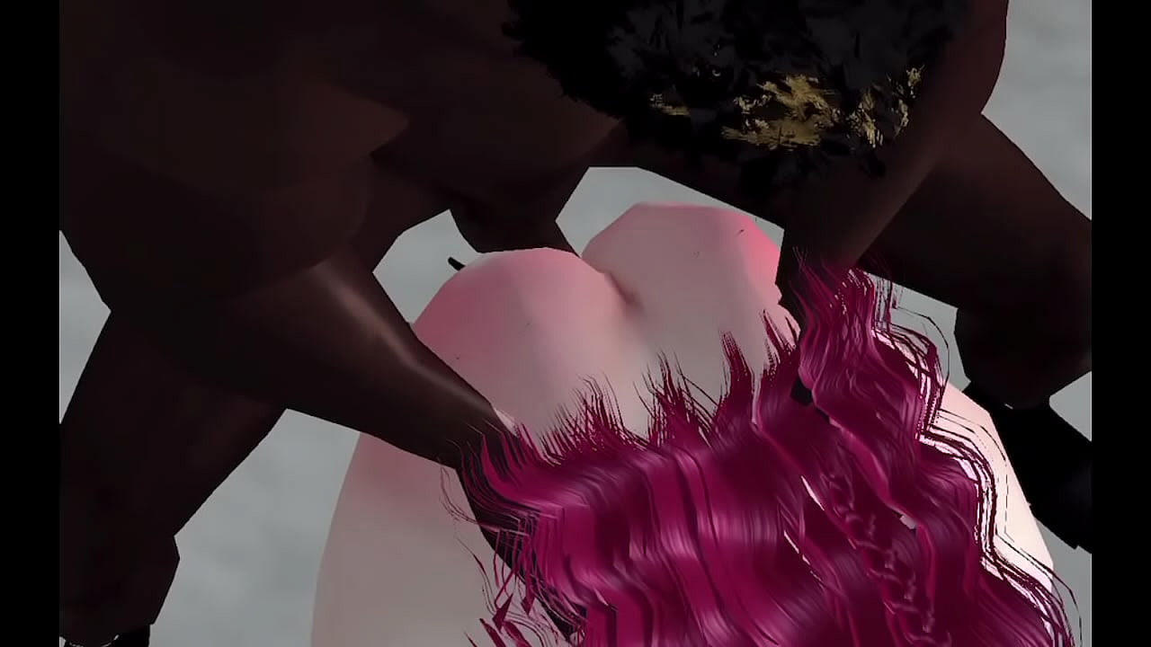 Black cock stretches her tight pussy