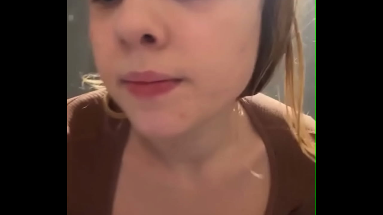 Public masturbating and fingering pussy