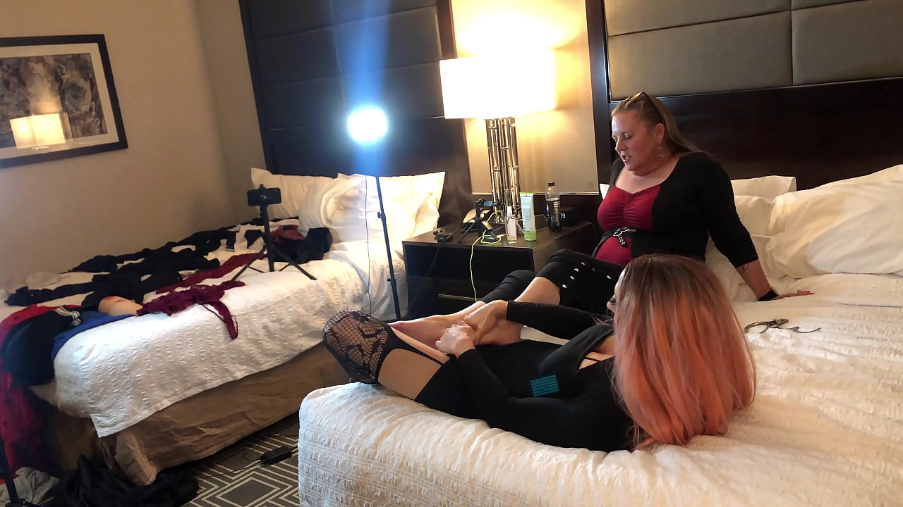 Guy Feminized then Made to Give Foot Job