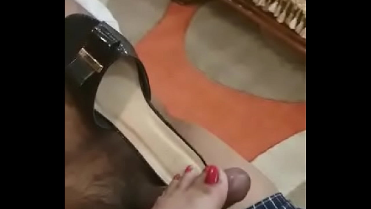 Indian wife footjob