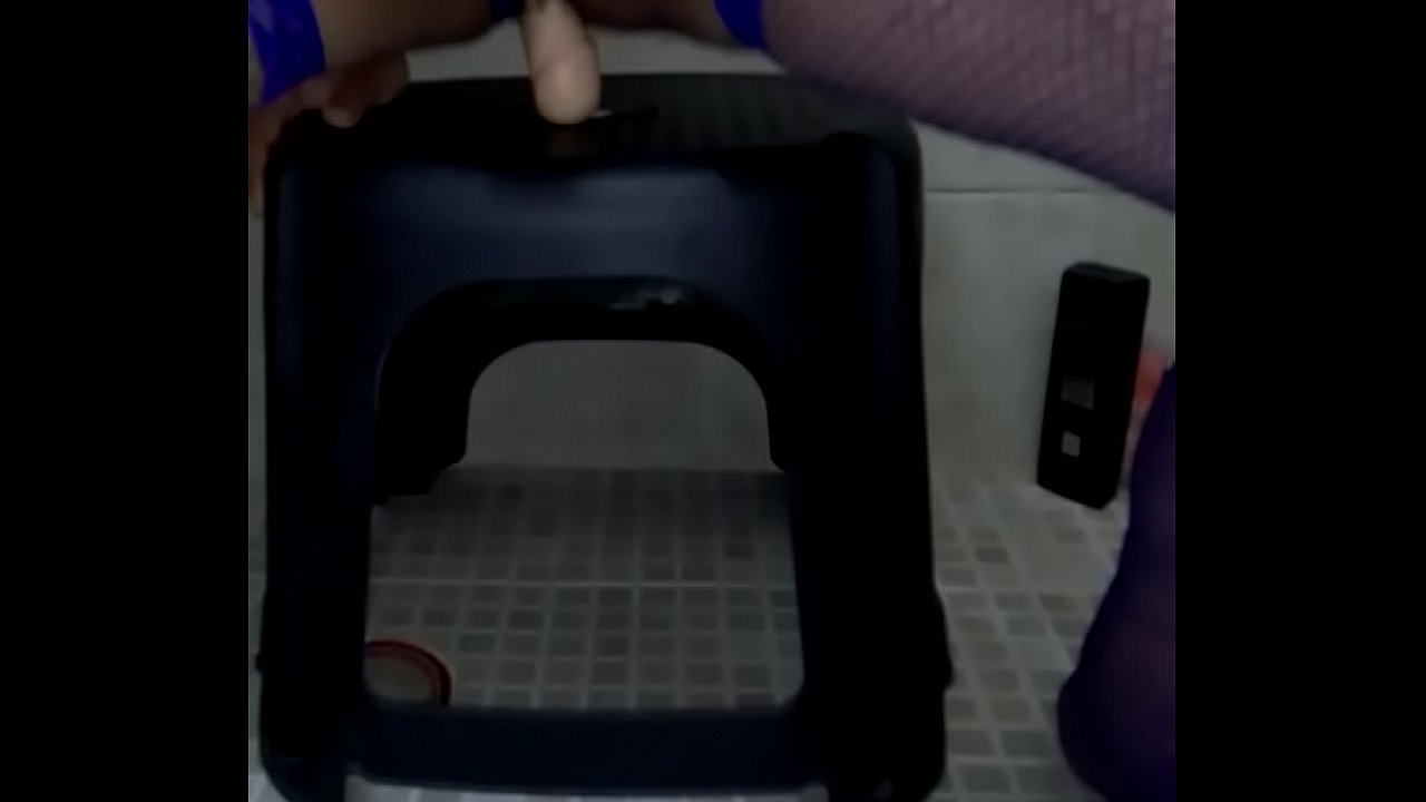 Dildo doble leche penetrandome