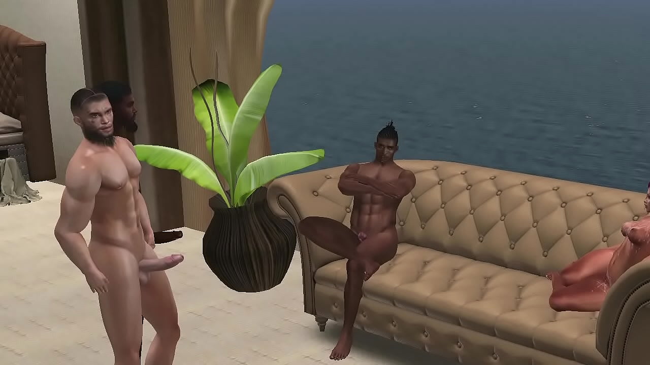 Steffi is getting a lot of cum in Secondlife