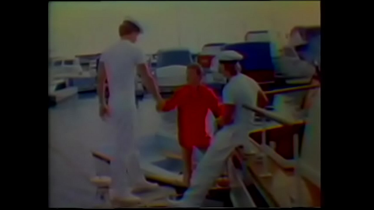 Hunk academy man likes to speak low Genitalese