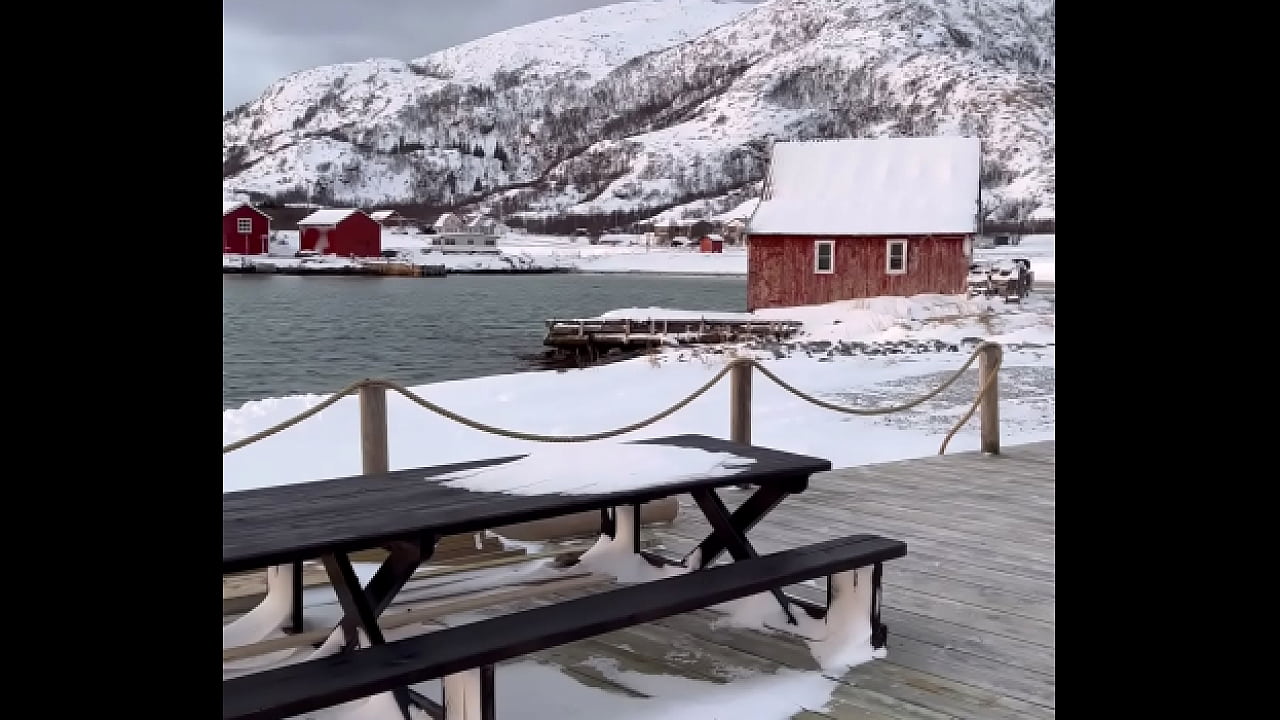 Paysage de r&ecirc;ve d'o&ugrave; nous nous trouvions en Norv&egrave;ge : Sommeroy, avec un ...