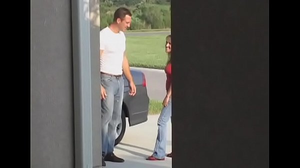 Sexy teenager tempted into sex