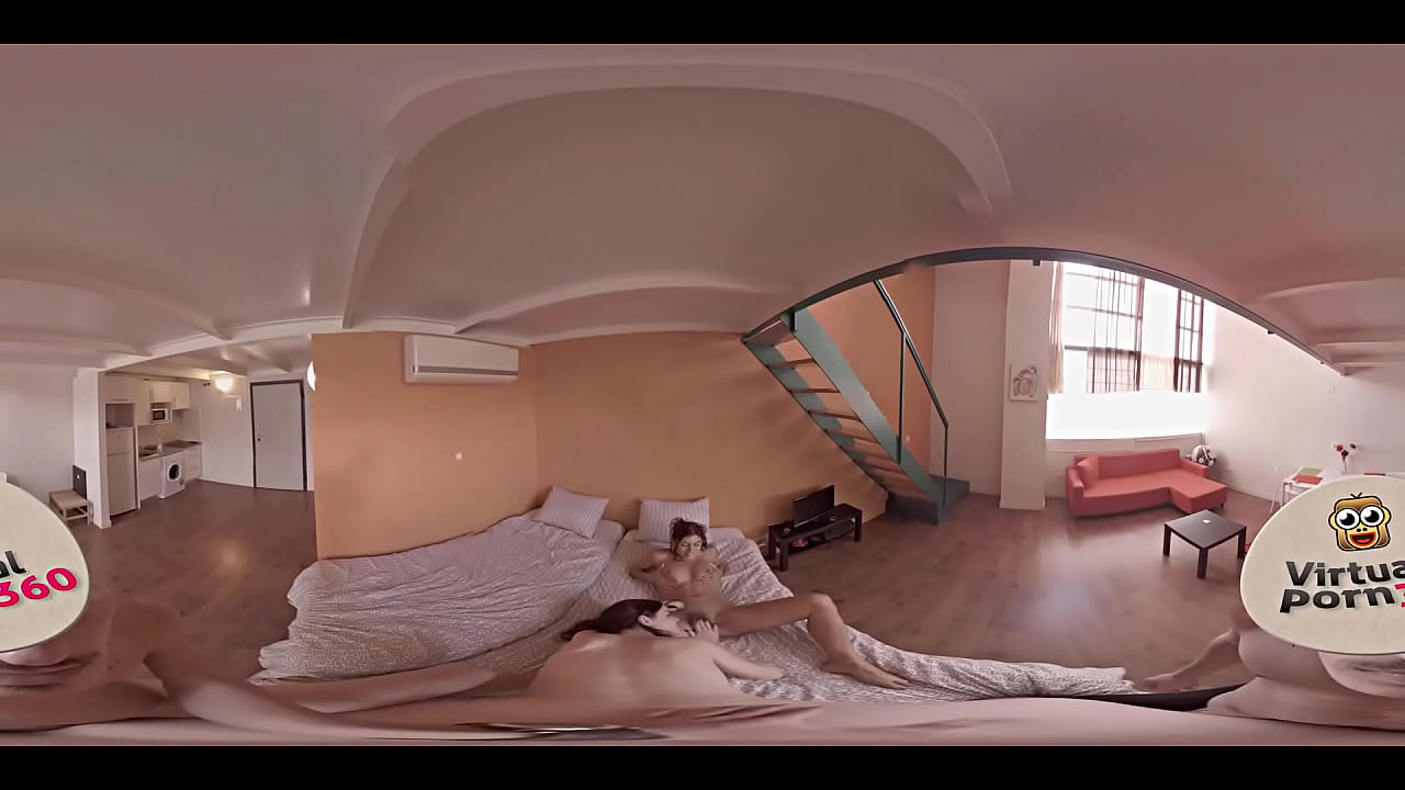 VR Porn Hot roommates enjoy their great sex
