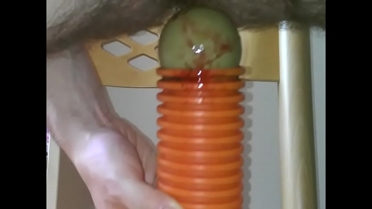 Homemade toy for anal insertion