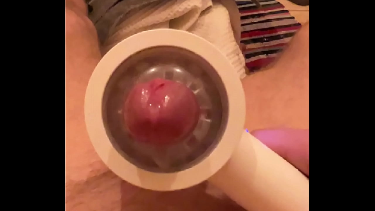 Milking machine in my hands