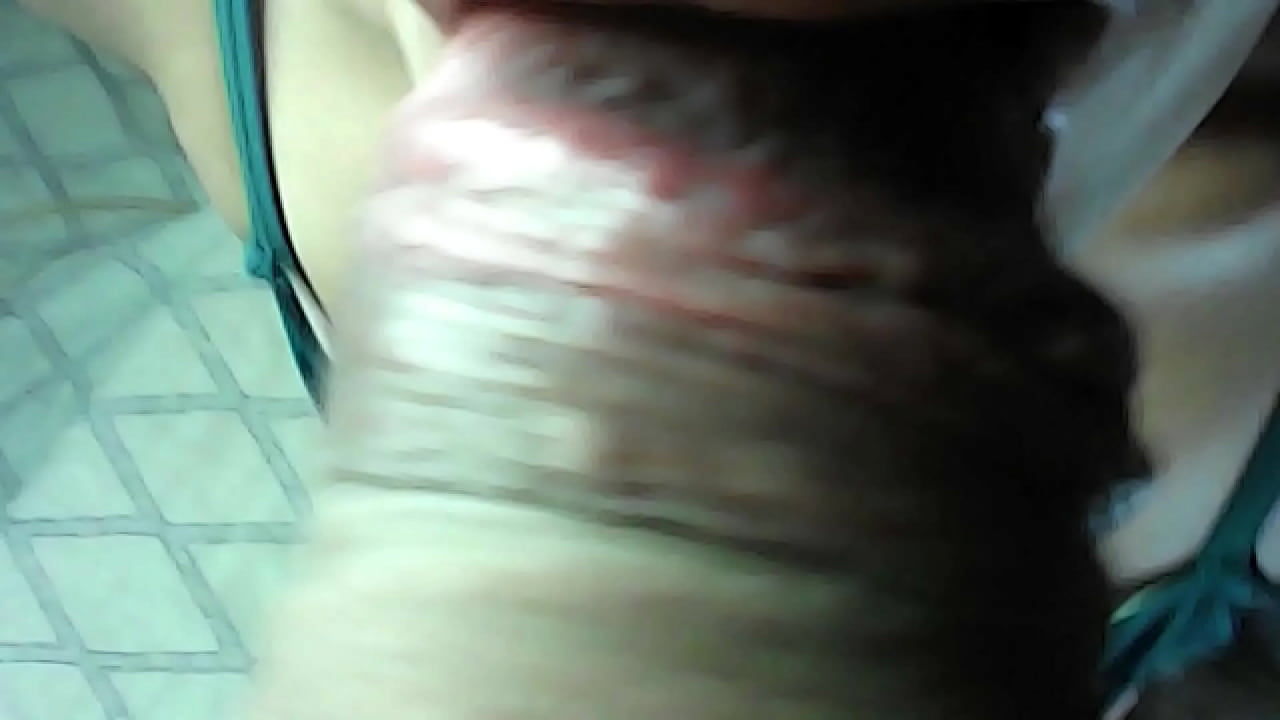 Compiled, sexy brunette sucking a friend's cock while he dresses as a girl