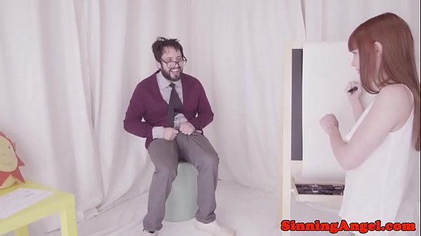 Smalltits beauty assfucked on the floor