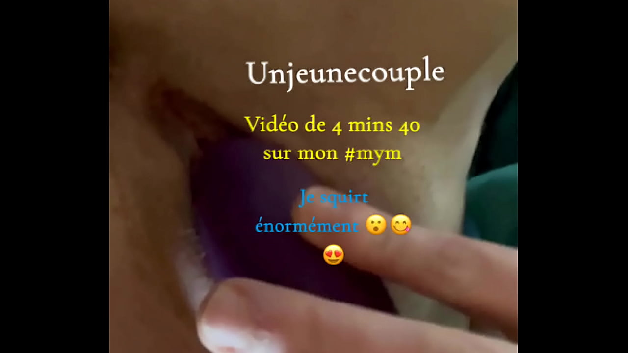Coucou tout le monde vous allez bien ?Voil&agrave; un extrait de ma vid&eacute;o coquine