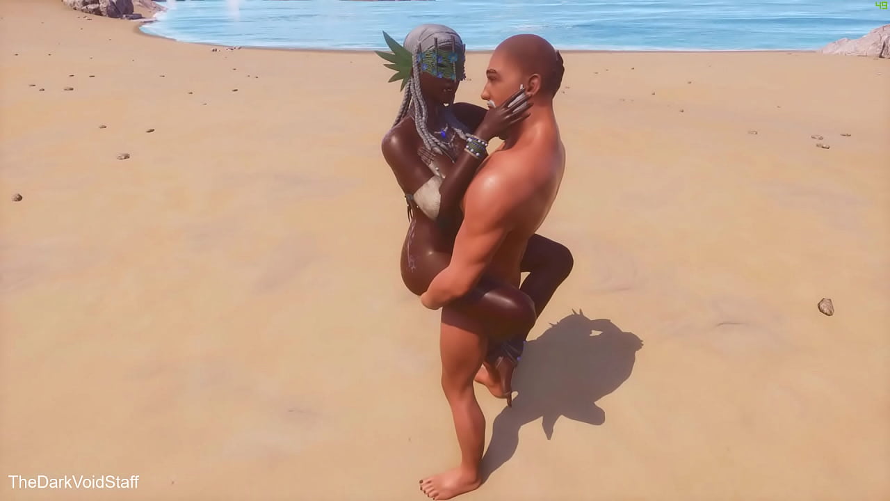 Interracial sex with tribal woman |3D Porn| TheDarkVoidStaff