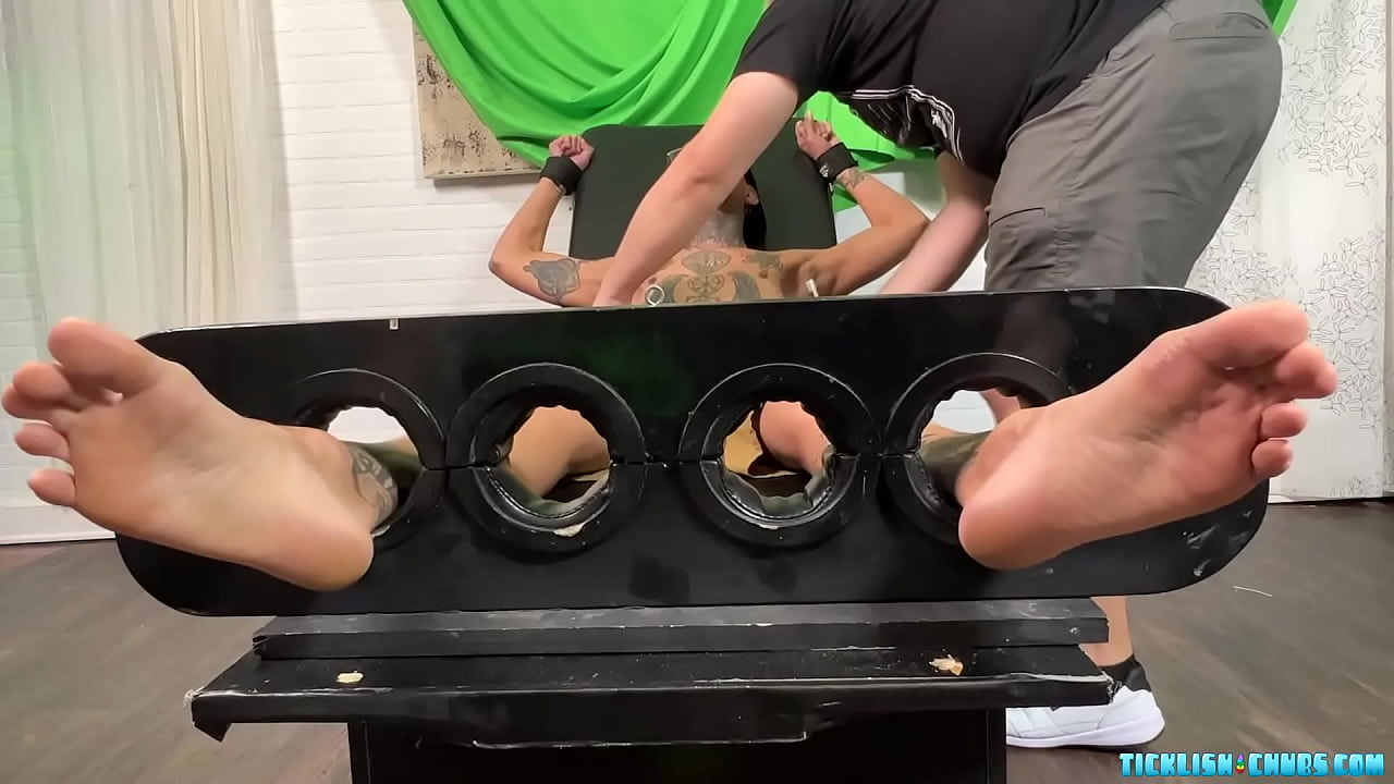 Twink Enjoys Getting Tickled By Toys