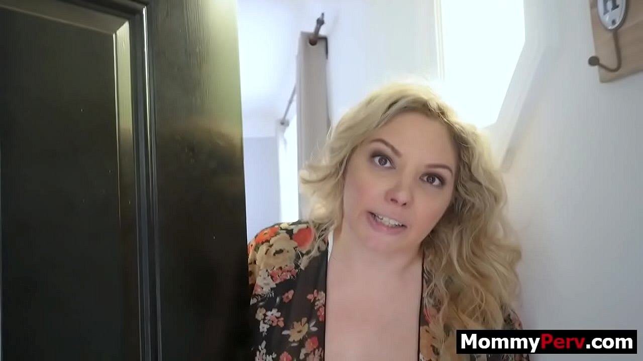 Plump milf stepmom fucking stepson while step dad is resting