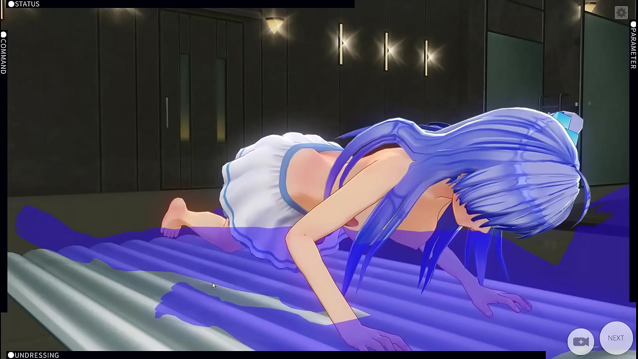 Blue Hair Girl Love Her Soap Plays - Custom Maid 3D 2
