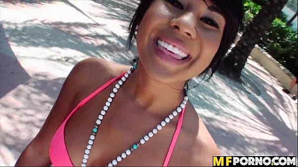 Amateur beach teen banged at my place 1