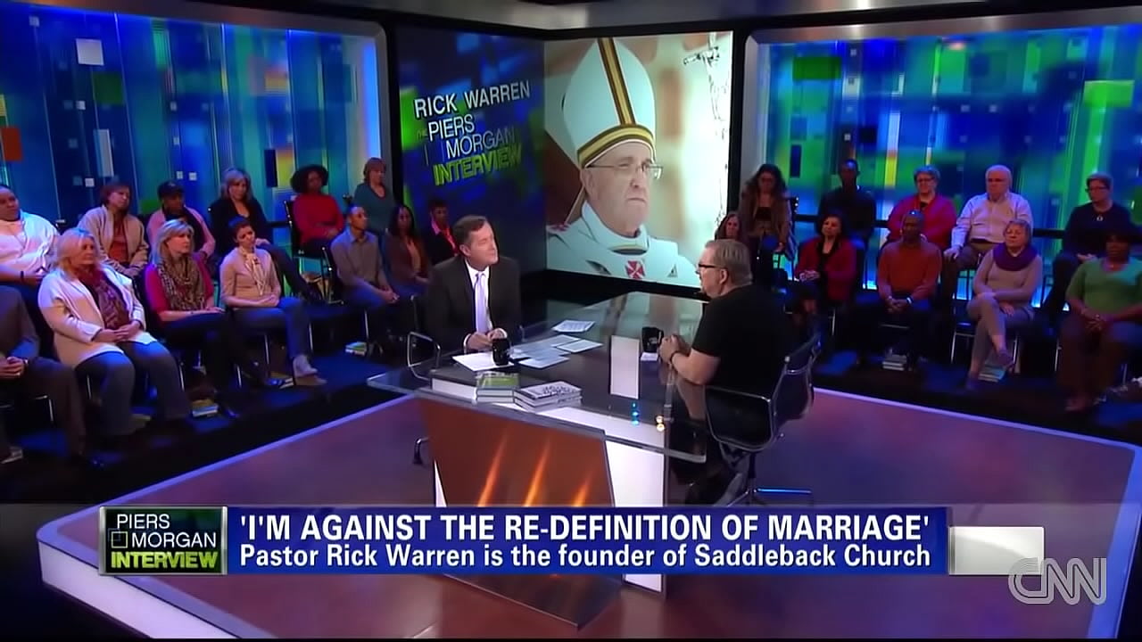 Gay Marriage Rick Warren's views