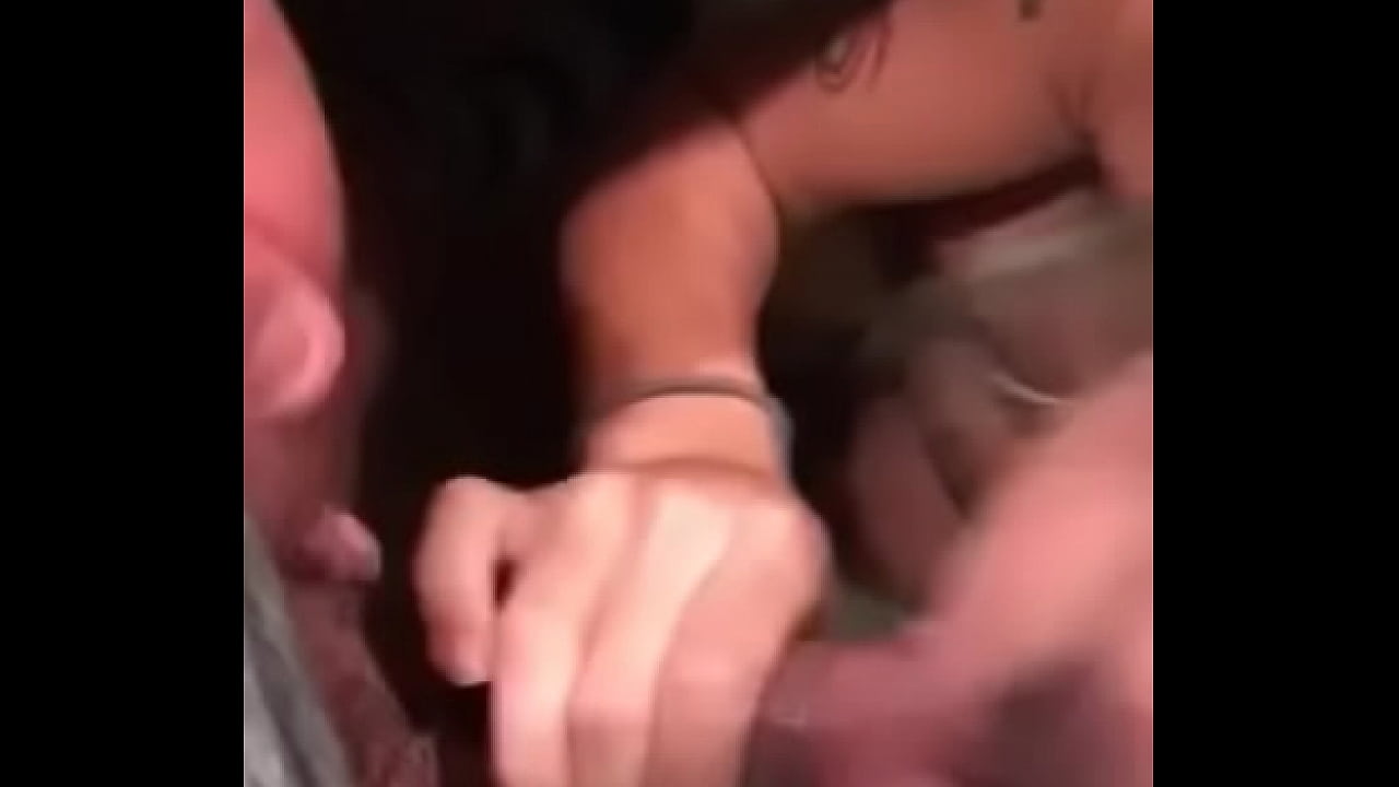 She came over to party and got a cock in her mouth