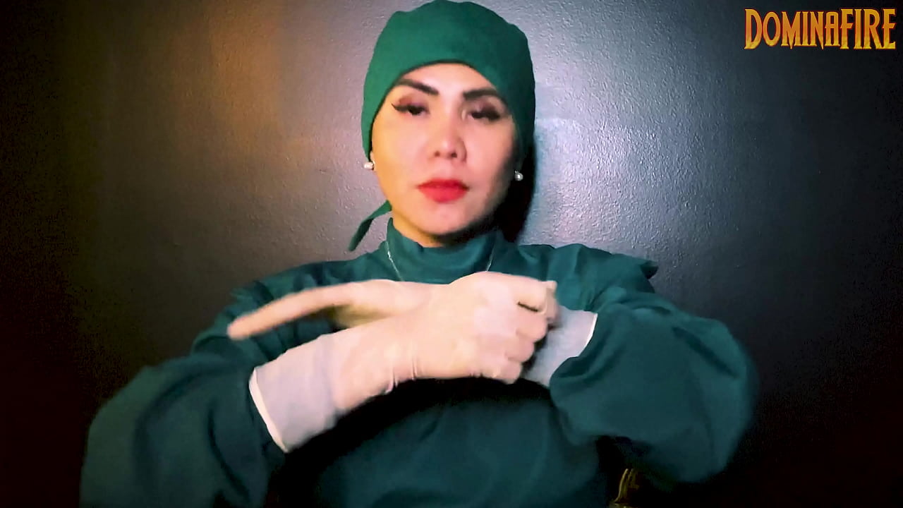 Long Surgical Glove ASMR