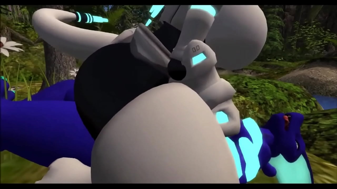 Dragon fucks Sex-bot after landing on his campsite