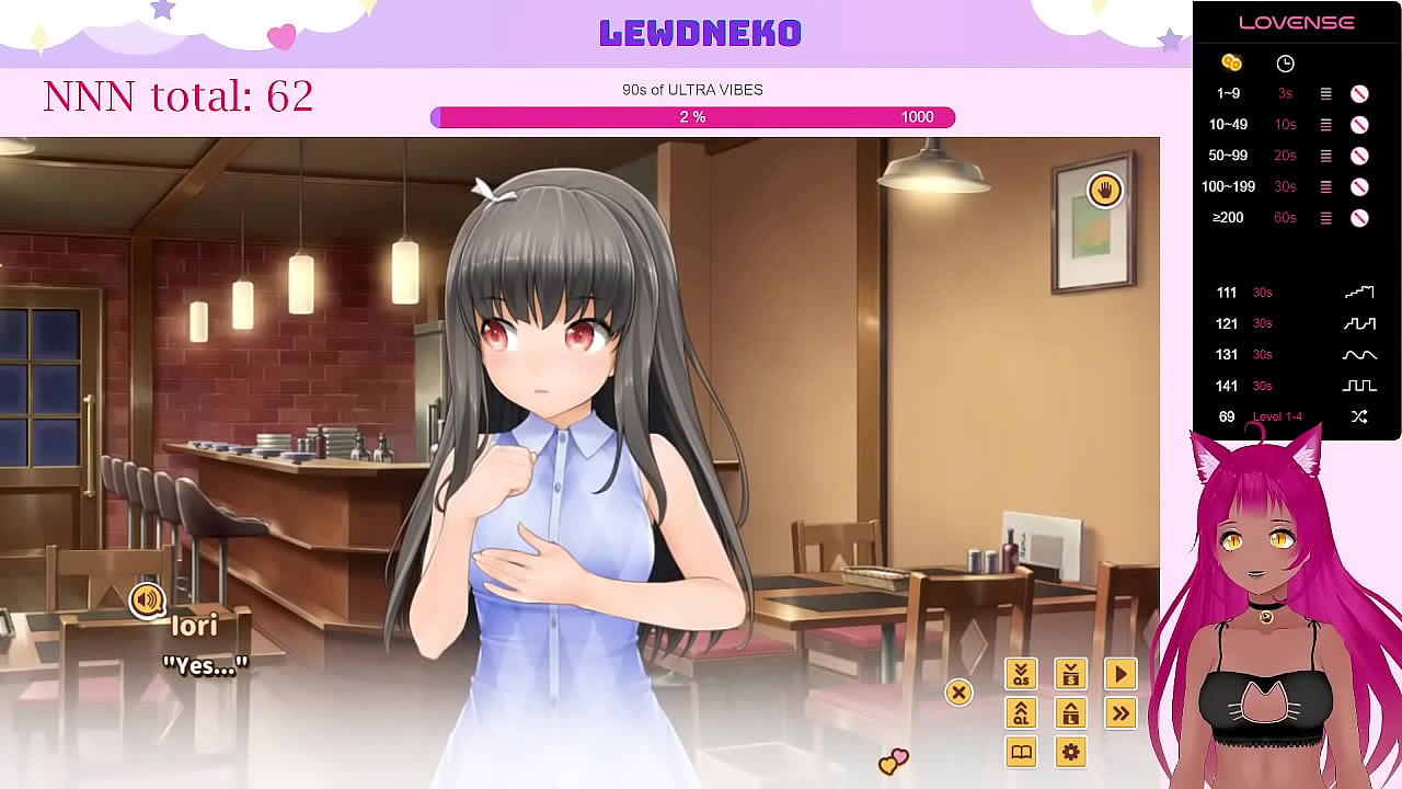 VTuber LewdNeko Plays Love Cubed Part 2