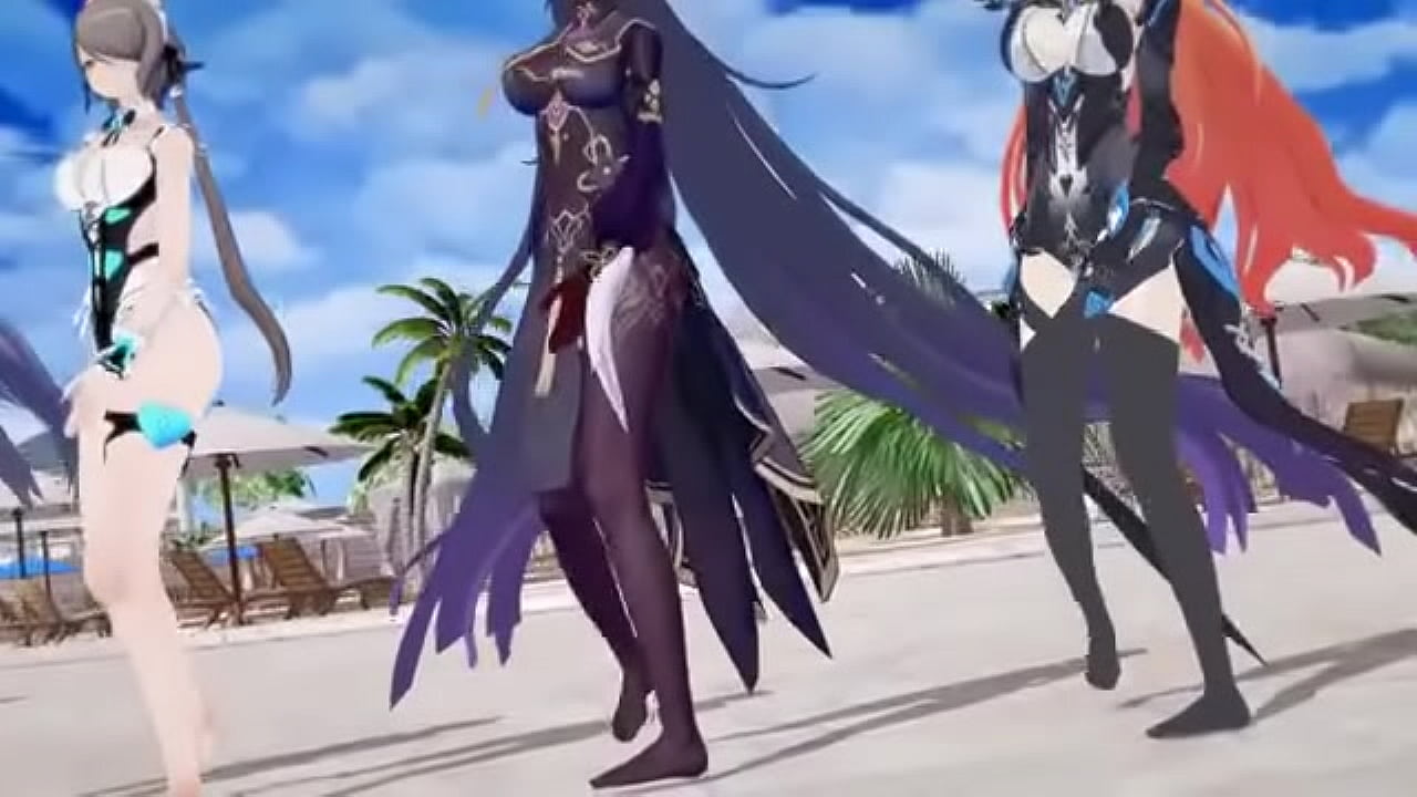 Pink Cat-Raiden Mei x Rita Rossweisse x Durandal (Bianka Ataegina)x Bronya Zaychik x Fu Hua cut