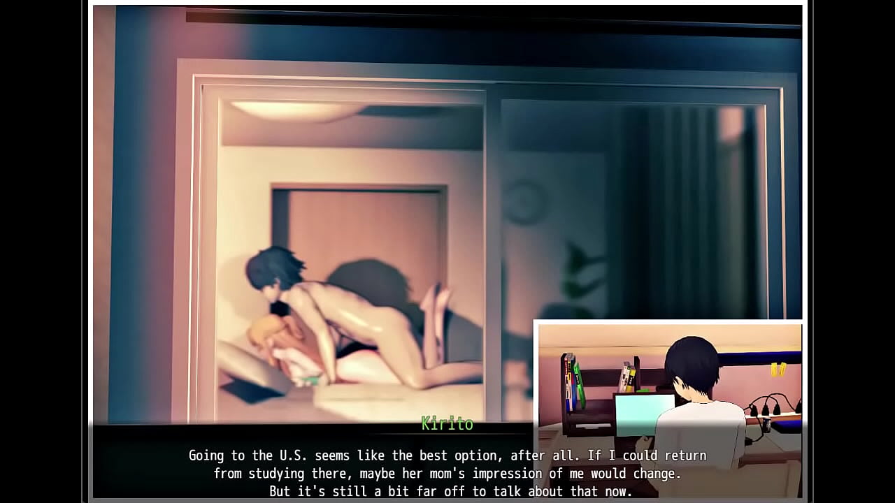 Kirito Kun while he was alone Hentai Game anime