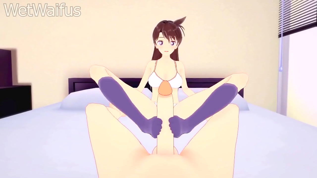 Ran Mouri investigates you through Intense Sex - Detective Conan Hentai